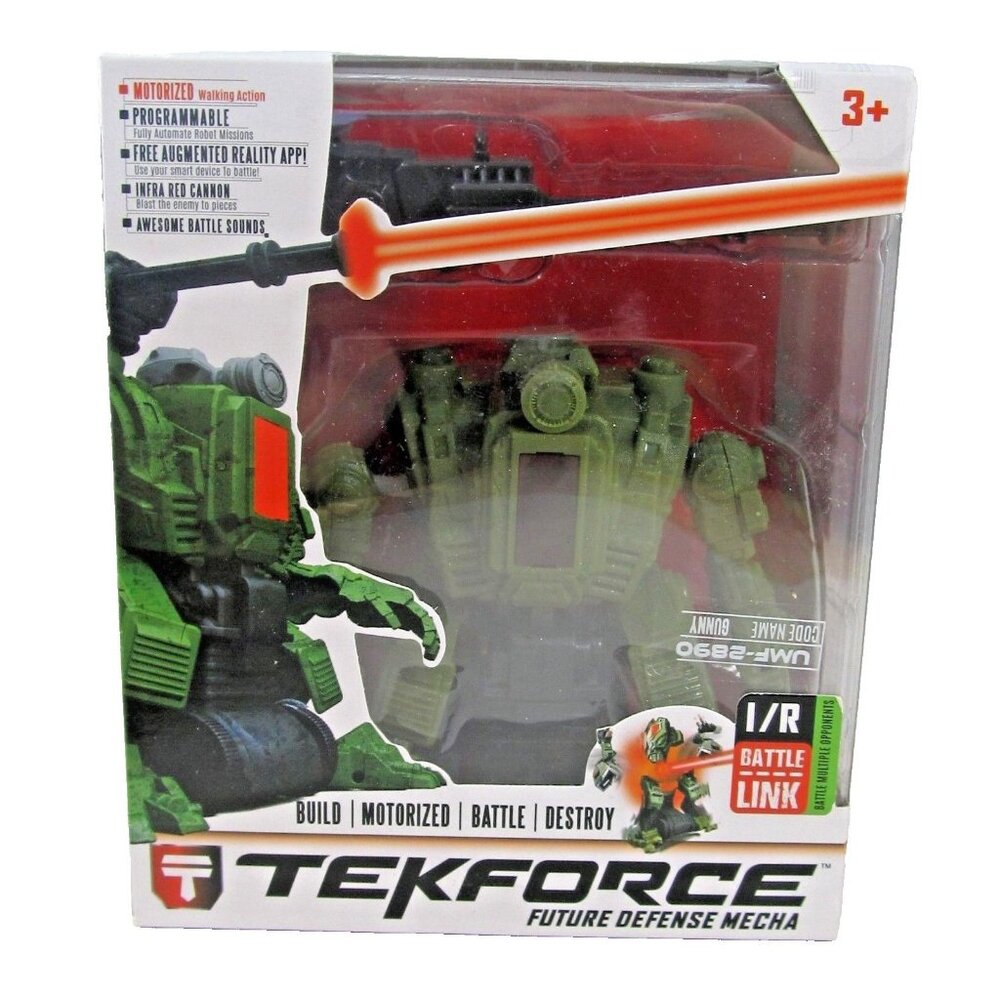 TekForce Future Defense Mecha UMF-2890 Gunny Augmented Reality Robot